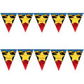 Indoor / Outdoor Paper Pennant Banner Strings / Triangular Flags